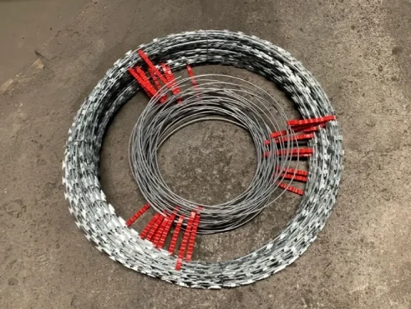 450mm Electrified Concertina Razor Wire