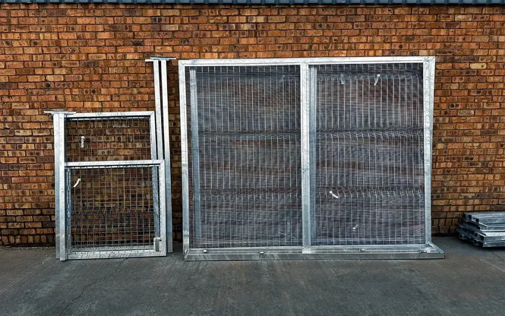 Pedestrian, swing and sliding gates